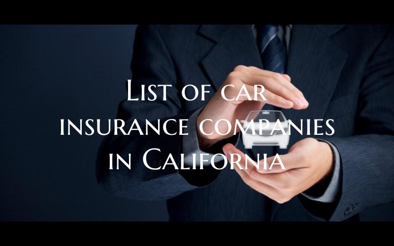 List of car insurance compan...